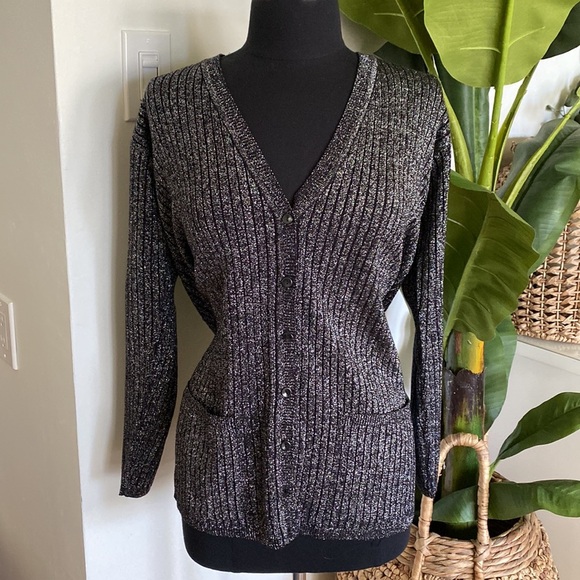 Nina Patrick Button Down Cardigan Top - Picture 1 of 7